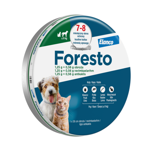 Foresto Obroża 38cm Dla Psów I Kotów Do 8kg