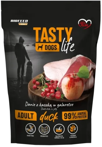 Tasty Dogs Life Saszetka 150g z Kaczką