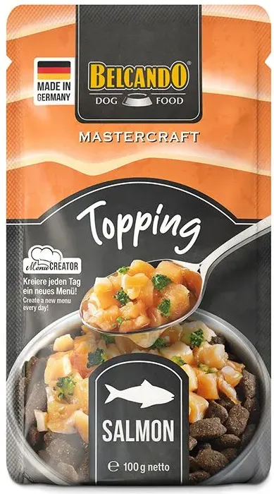 Belcando Mastercraft Topping z Łososiem Saszetka 100g