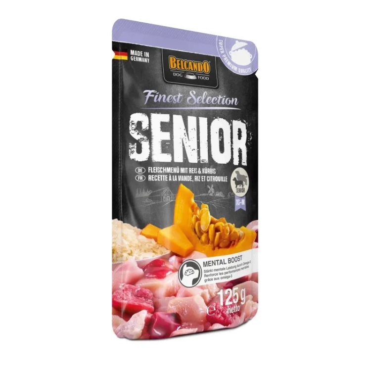 Belcando Saszetka 125g Mięsne Menu z Dynią Dla Seniora