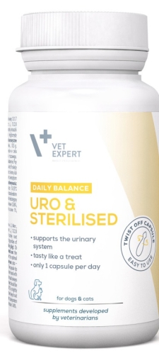 Vet Expert Uro & Sterilised 30 Kapsułek