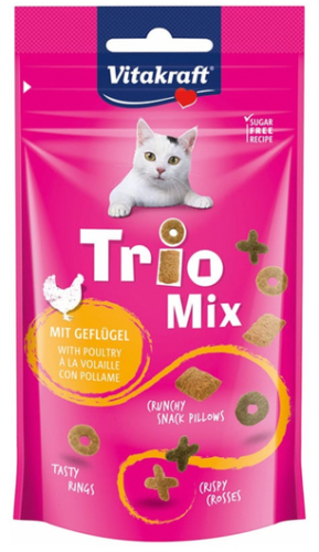 Vitakraft Przysmak Dla Kota Trio Mix Drób 60g