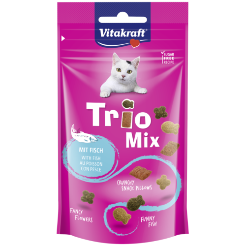Vitakraft Przysmak Dla Kota Trio Mix Ryba 60g