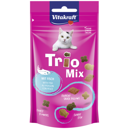 Vitakraft Przysmak Dla Kota Trio Mix Ryba 60g