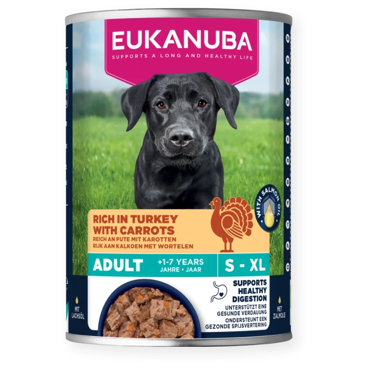 Eukanuba Konserwa Dla Psa Indyk z Marchewką 400g