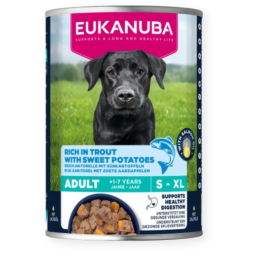 Eukanuba Konserwa Dla Psa Pstrąg z Batatem 400g