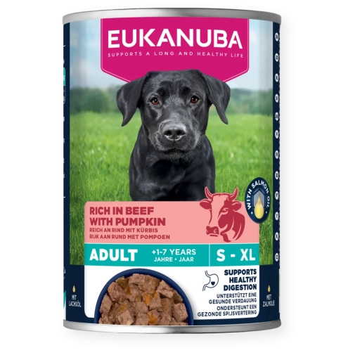 Eukanuba Konserwa Dla Psa Wołowina z Dynią 400g