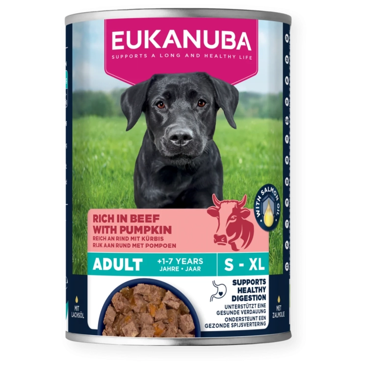 Eukanuba Konserwa Dla Psa Wołowina z Dynią 400g
