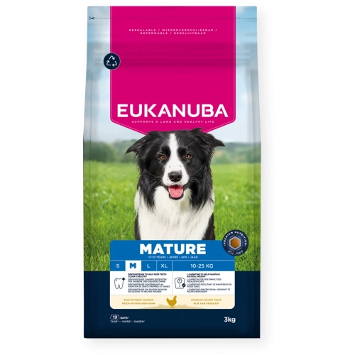 Eukanuba Mature Medium Breed Kurczak 3kg
