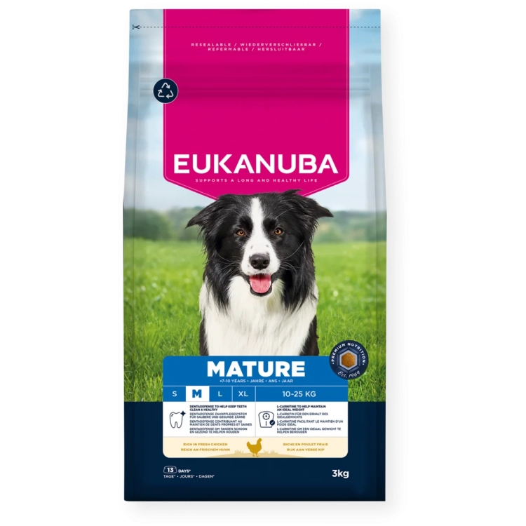 Eukanuba Mature Medium Breed Kurczak 3kg