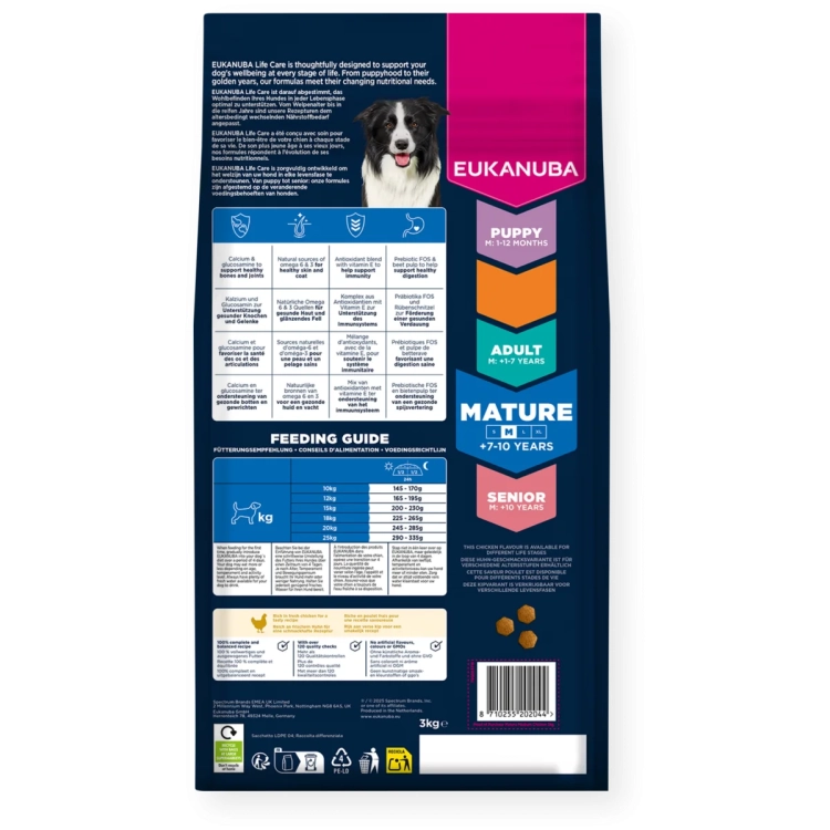 Eukanuba Mature Medium Breed Kurczak 3kg