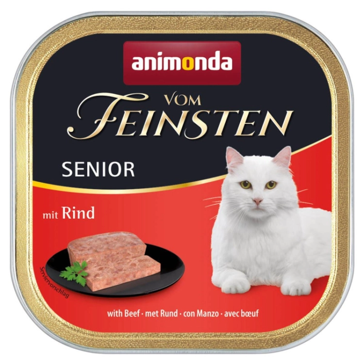 Animonda Vom Feinsten Cat Senior Wołowina 100g