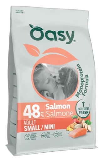 Oasy Monoprotein Small&Mini Łosoś 2kg