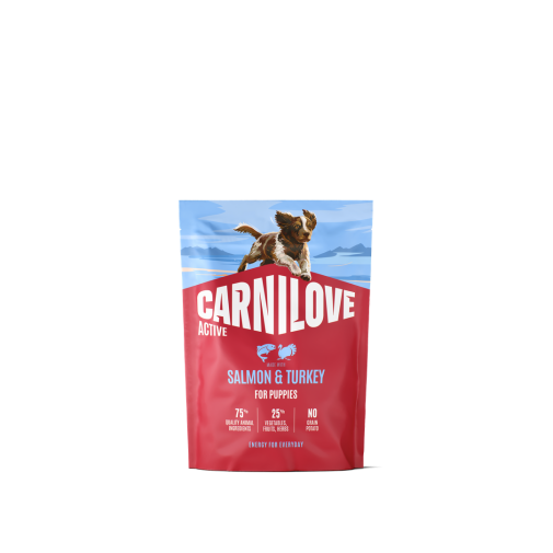 Carnilove Active Dla Szczeniąt Łosoś z Indykiem 1,5kg