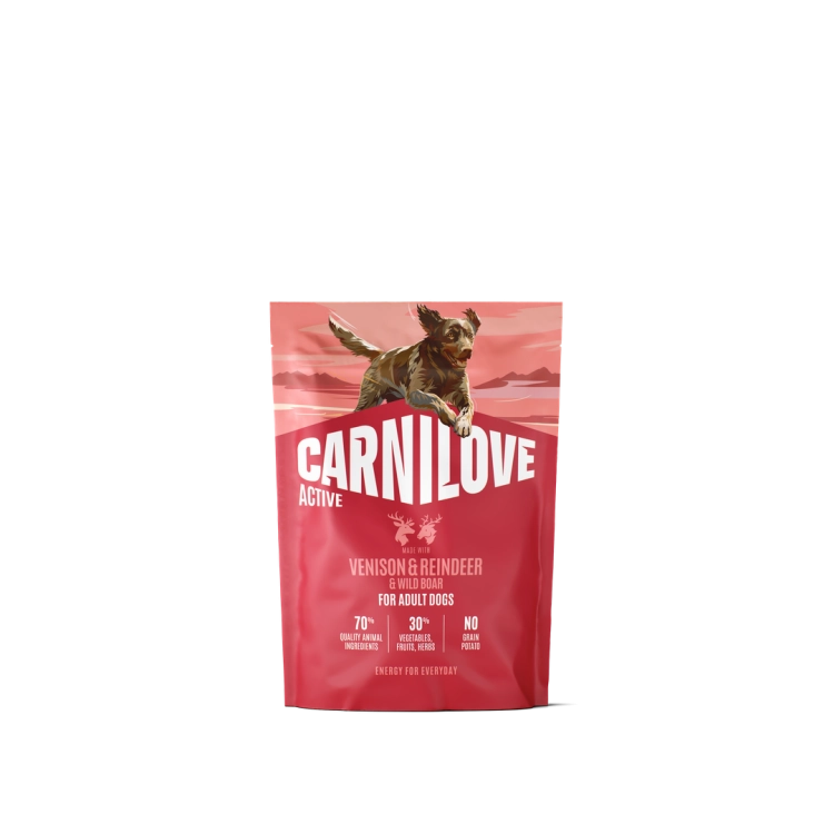 Carnilove Active Dziczyzna z Reniferem i Dzikiem 1,5kg