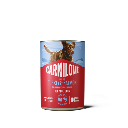 Carnilove Konserwa Cane Pate Indyk i Łosoś 400g