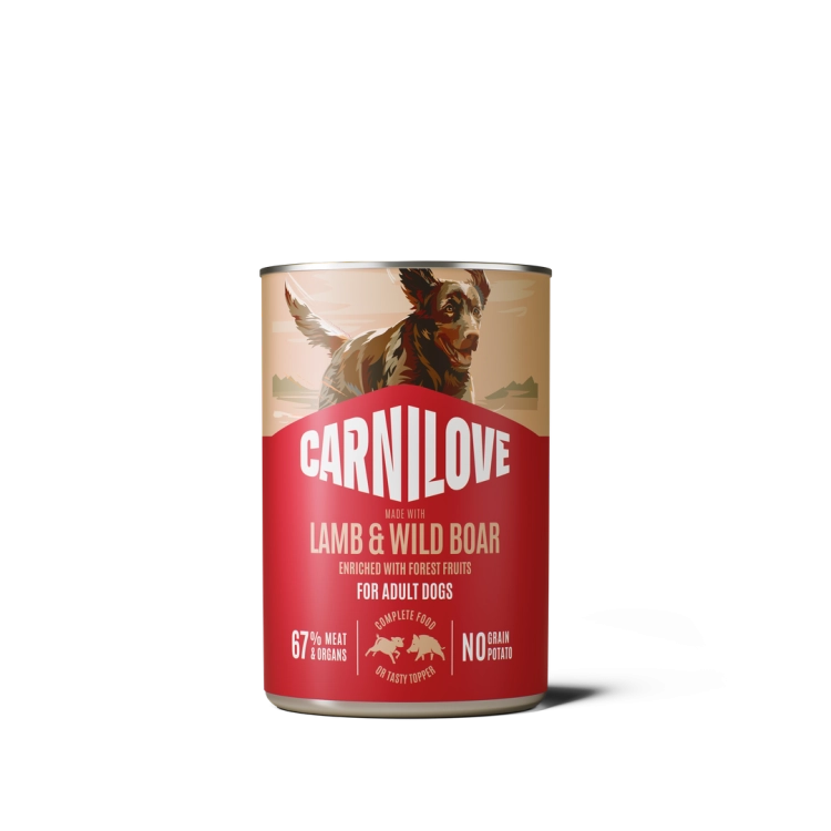 Carnilove Konserwa Cane Pate Jagnięcina I Dzik 400g