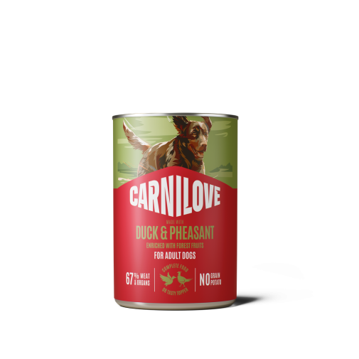 Carnilove Konserwa Cane Pate Kaczka z Bażantem 400g