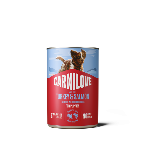 Carnilove Konserwa Cane Pate Puppy Łosoś I Indyk 400g
