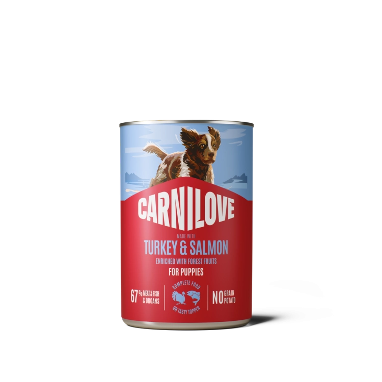 Carnilove Konserwa Cane Pate Puppy Łosoś I Indyk 400g
