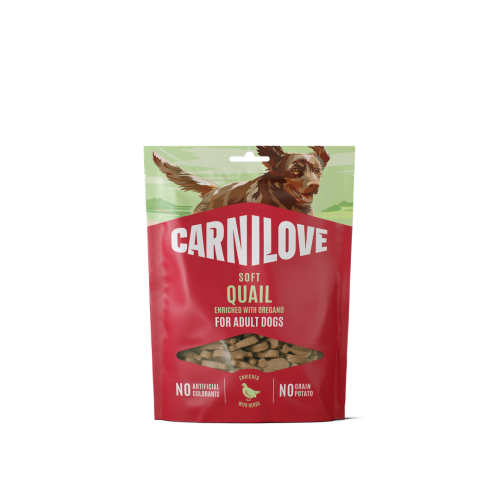 Carnilove Przysmak Dla Psa Soft Przepiórka z Oregano 200g