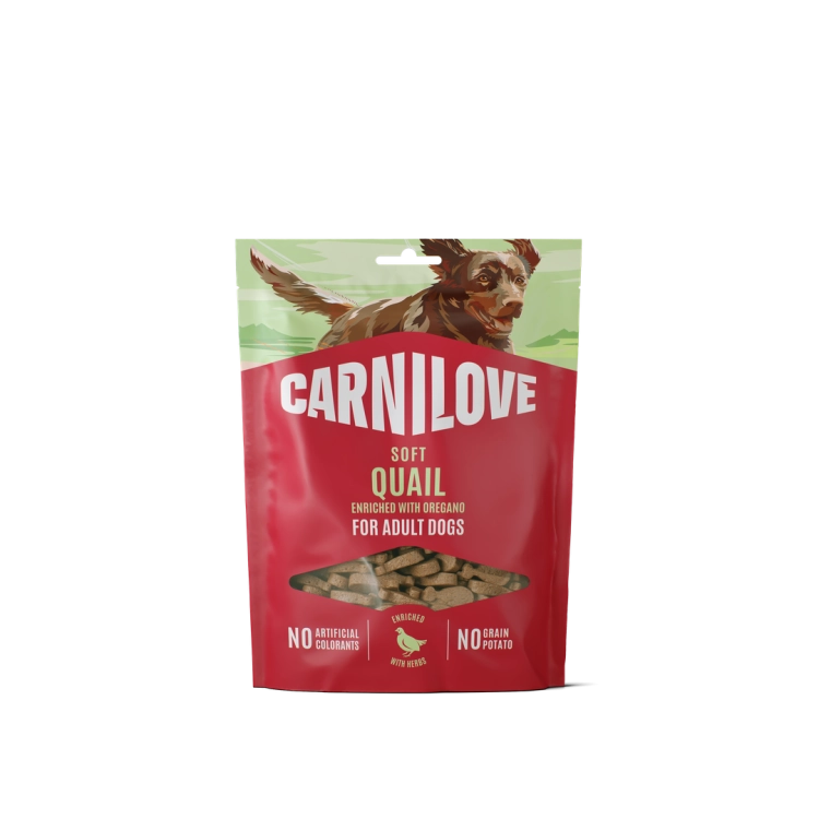 Carnilove Przysmak Dla Psa Soft Przepiórka z Oregano 200g