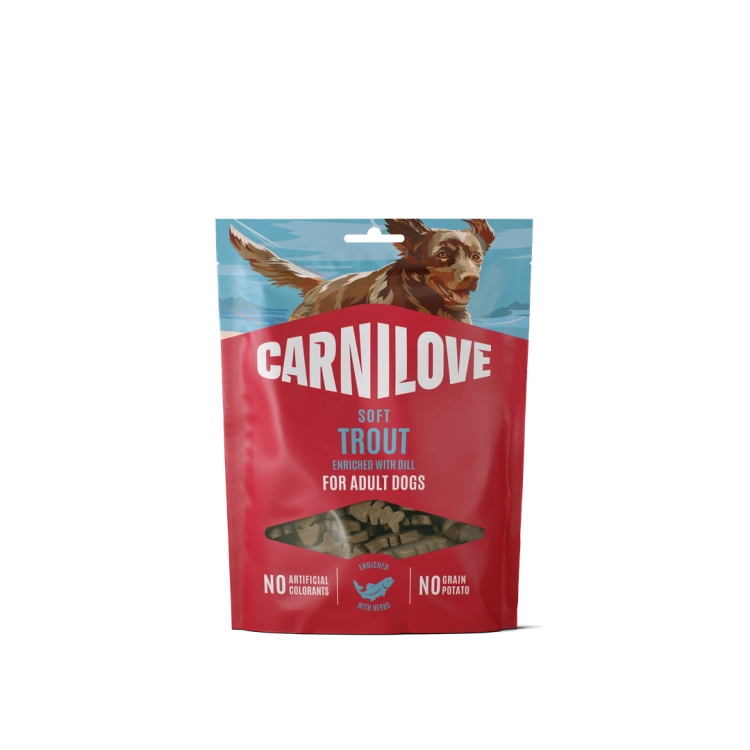 Carnilove Przysmak Dla Psa Soft Pstrąg z Koperkiem 200g