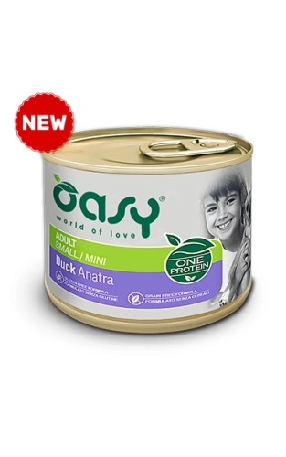 Oasy One Protein Dog Adult Mini Kaczka 200g