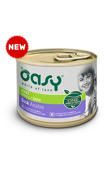 Oasy One Protein Dog Adult Mini Kaczka 200g