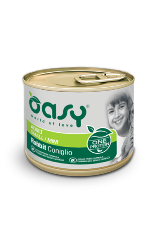 Oasy One Protein Dog Adult Mini Królik 200g