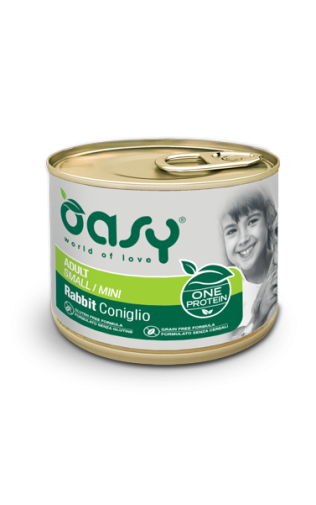 Oasy One Protein Dog Adult Mini Królik 200g