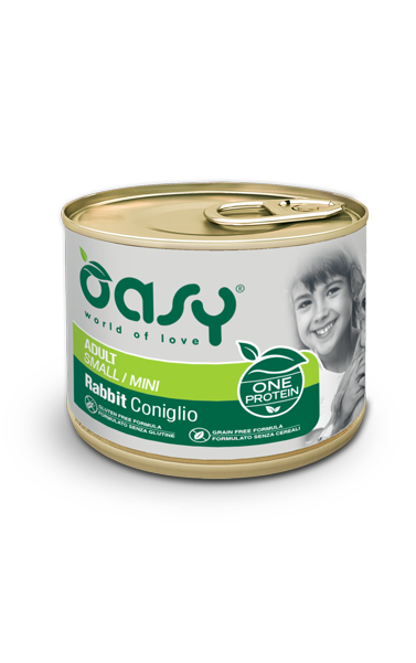 Oasy One Protein Dog Adult Mini Królik 200g