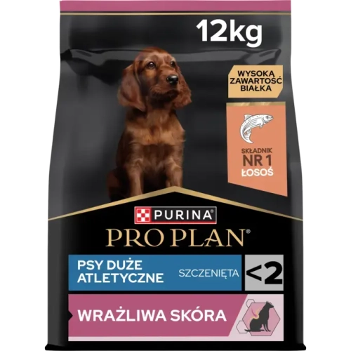 Pro Plan Large Athletic Puppy Łosoś 12kg