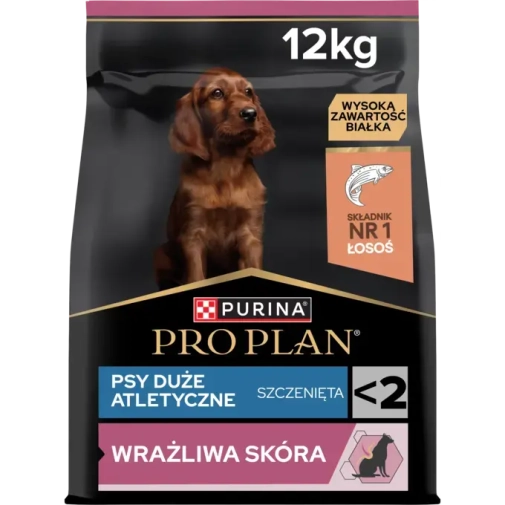 Pro Plan Large Athletic Puppy Łosoś 12kg