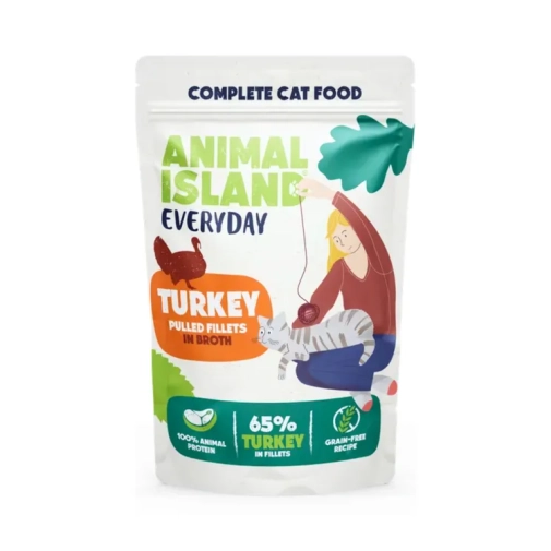Animal Island Everyday Indyk w Filecie saszetka 85g