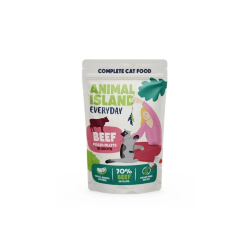 Animal Island Everyday Wołowina w Filecie saszetka 85g