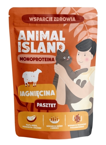 Animal Island Mono Jagnięcina saszetka 100g