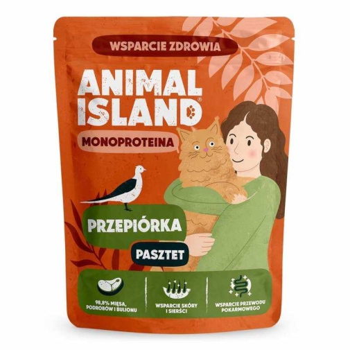 Animal Island Mono Przepiórka saszetka 100g