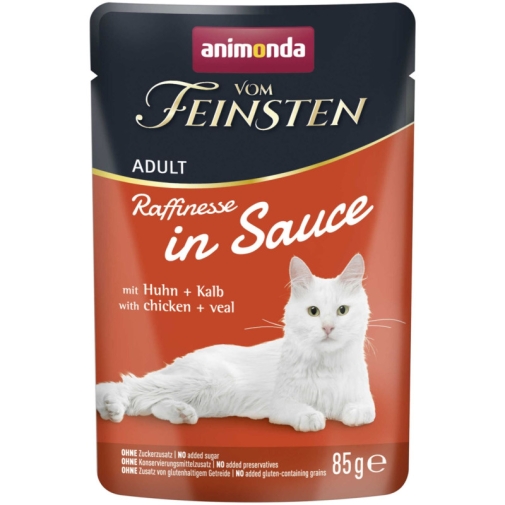 Animonda Vom Feinsten Cat Raffinesse Kurczak z Cielęciną saszetka 85g