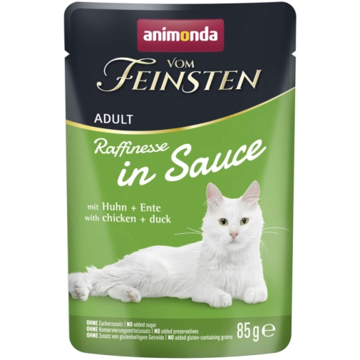 Animonda Vom Feinsten Cat Raffinesse Kurczak z Kaczką saszetka 85g