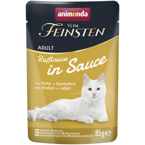 Animonda Vom Feinsten Cat Raffinesse Kurczak z Królikiem saszetka 85g