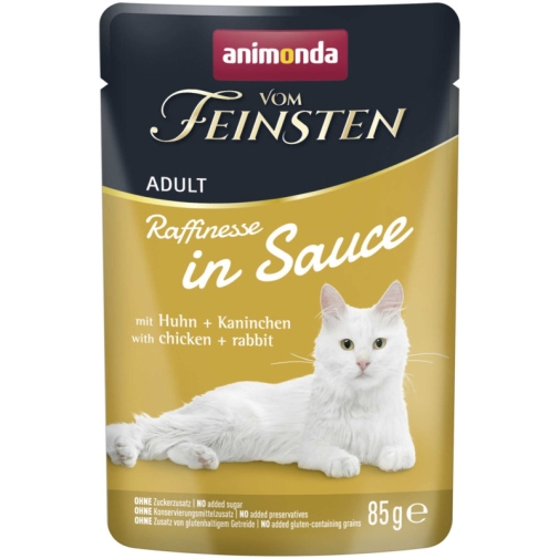 Animonda Vom Feinsten Cat Raffinesse Kurczak z Królikiem saszetka 85g