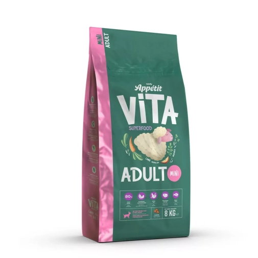 Comfy Appetit Vita Mini Adult Lamb 8kg dla Psów Małych Ras