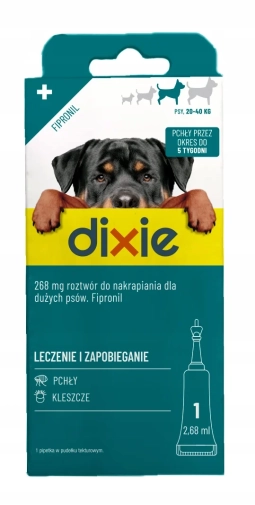 Dixie Spot On Dla Pies "L" 20-40kg 1pipeta 2,68ml