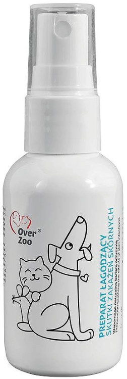 Over Zoo Preparat Łagodzący Zakażenia Skóry 50ml