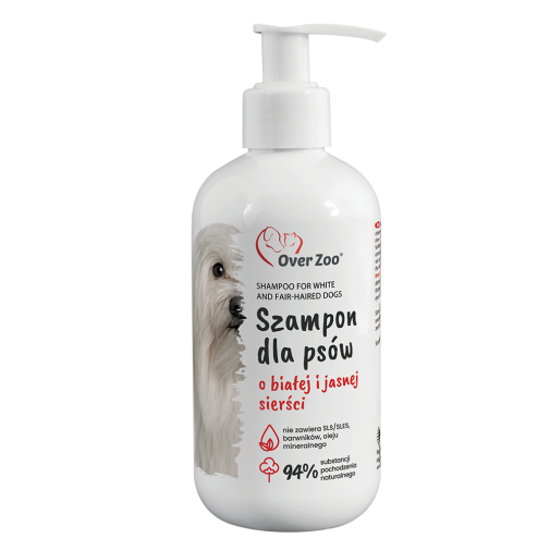 Over Zoo Szampon Dla Psów o Białej Sierści 250ml