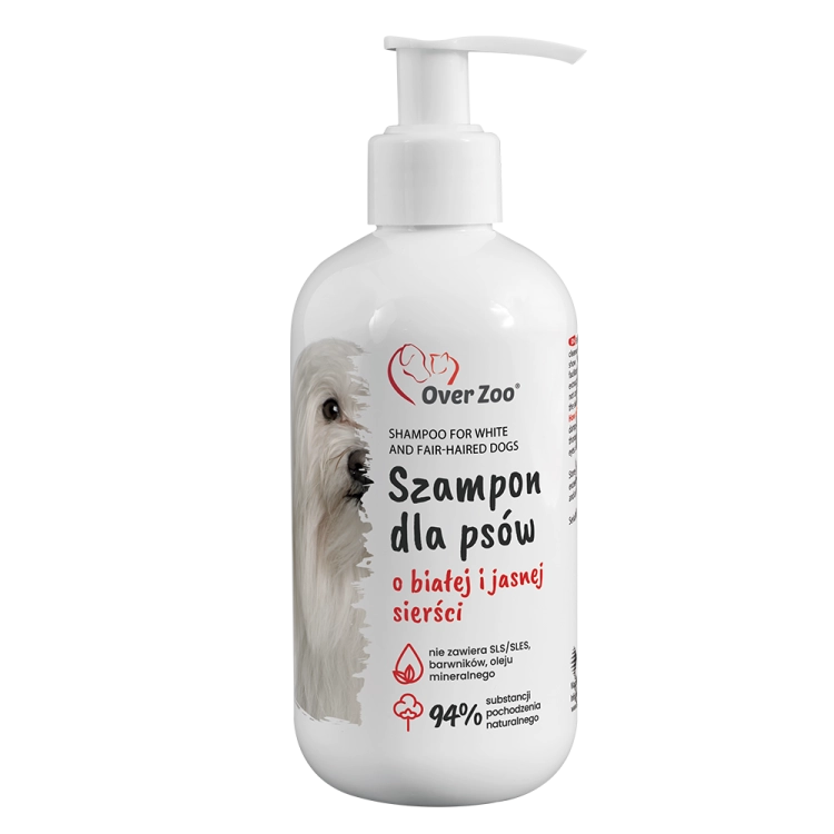 Over Zoo Szampon Dla Psów o Białej Sierści 250ml