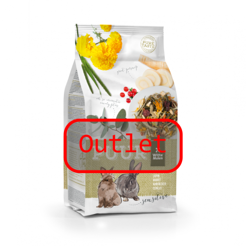 Outlet Witte Molen Puur Rabbit Sensitive Dla Królików 800g