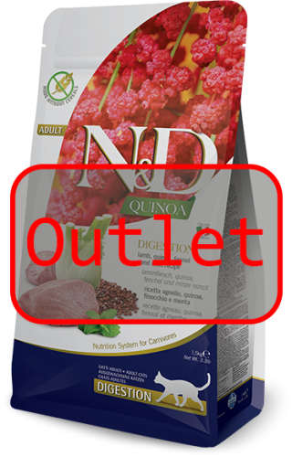 Outlet N&D Quinoa Digestion Cat 1,5kg