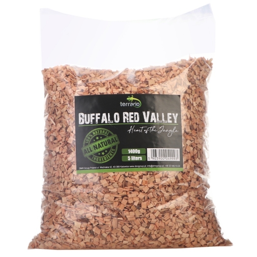 Terrario Buffalo Red Valley Zrębki Olchy Średnie 5L / 1,4kg